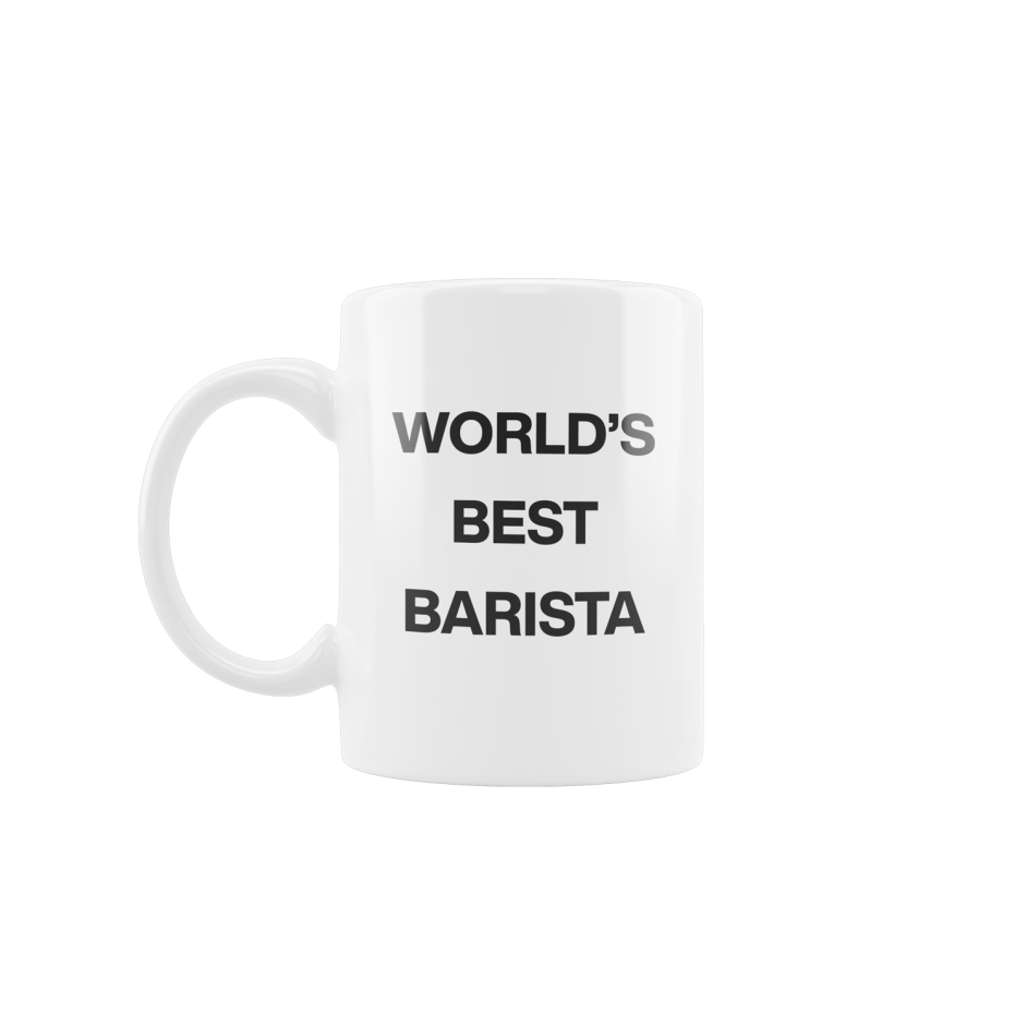 World's best barista