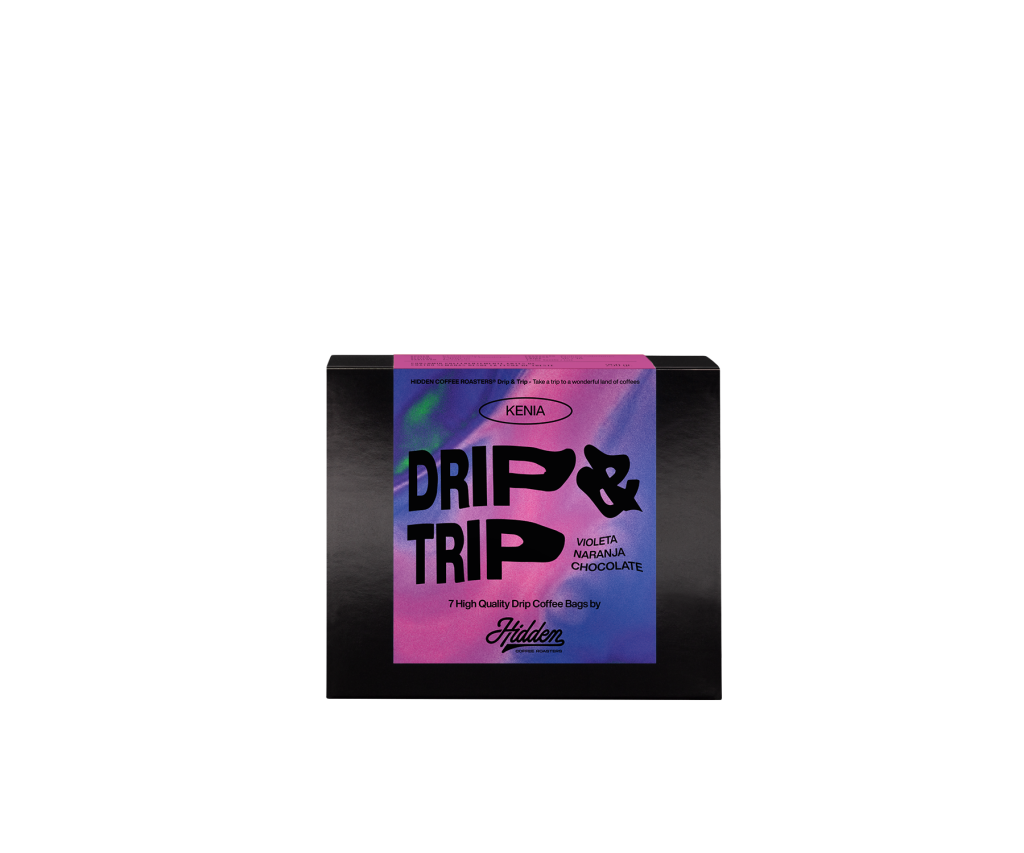 Drip&Trip, 7 bolsas de drip coffee de Hidden Coffee Roasters.